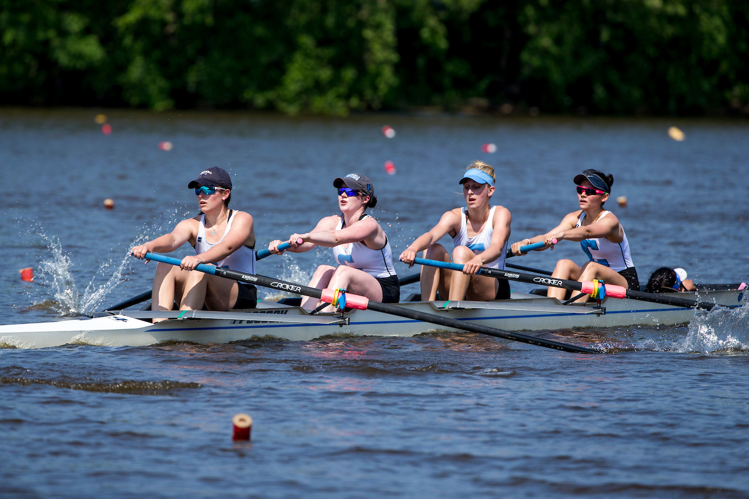 Crew boat of women students.