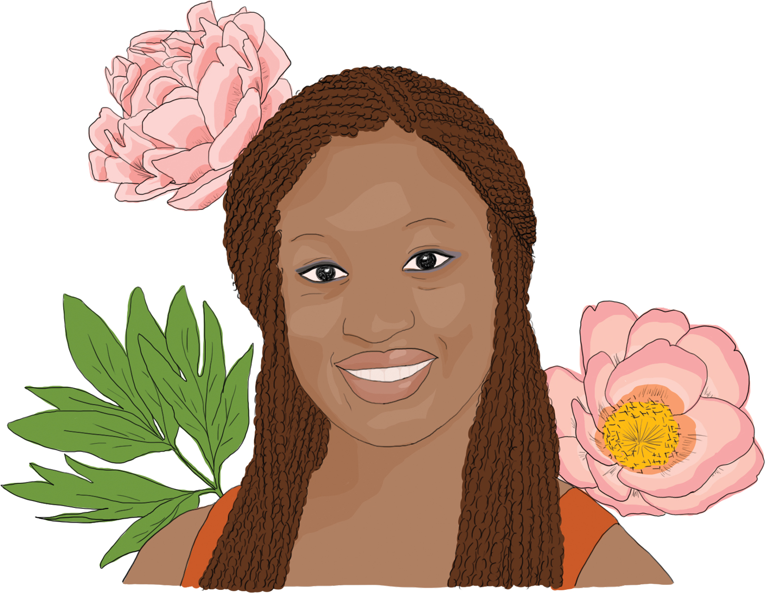 Illustration of Jordan Hollis