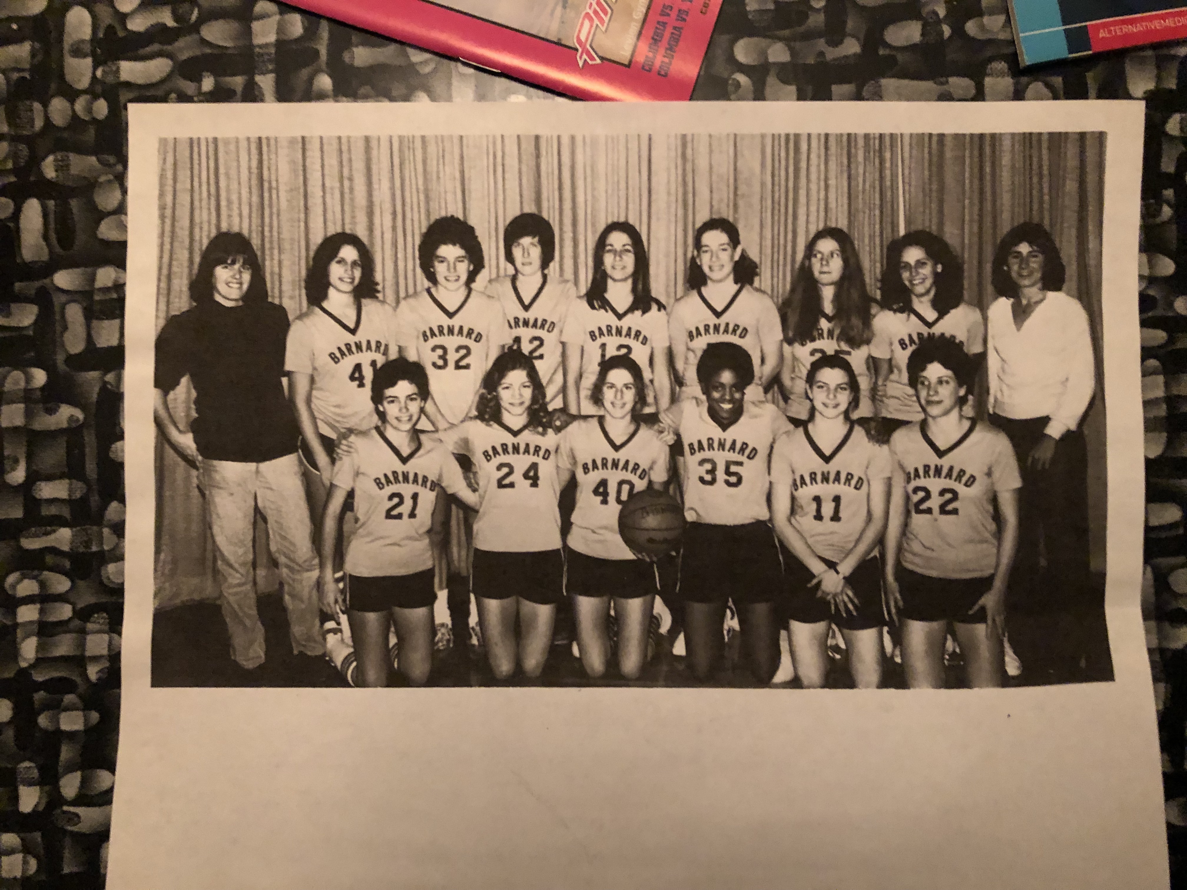 Nora Beck '83 Team Photo