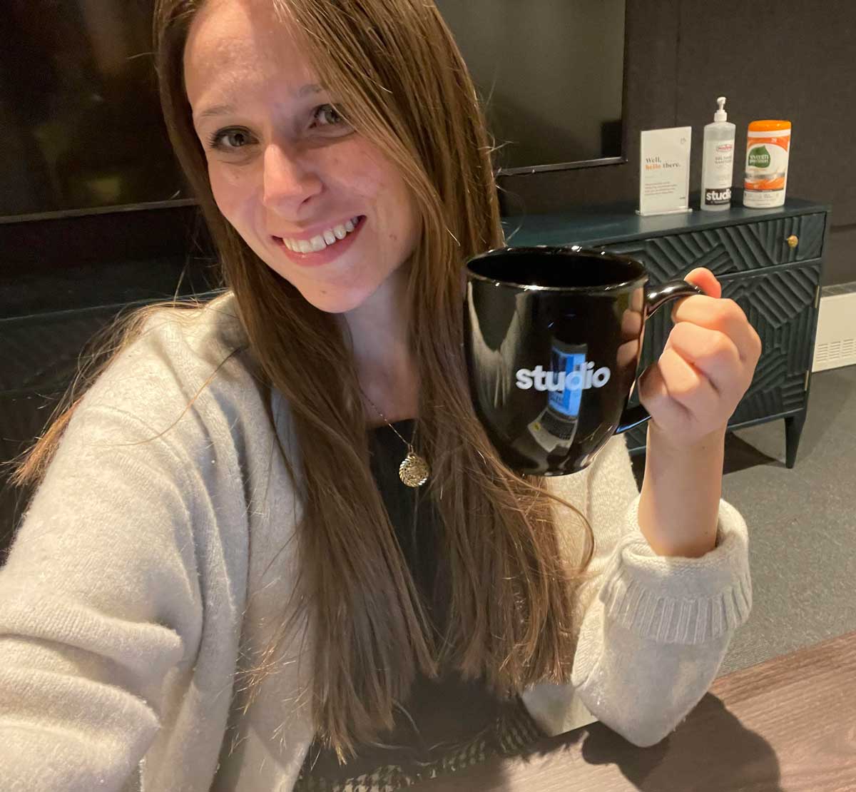 Portrait of Claudia Polgar at Columbia Startup Lab