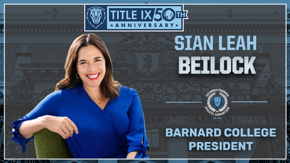 Sian Leah Beilock TitleIX CU post