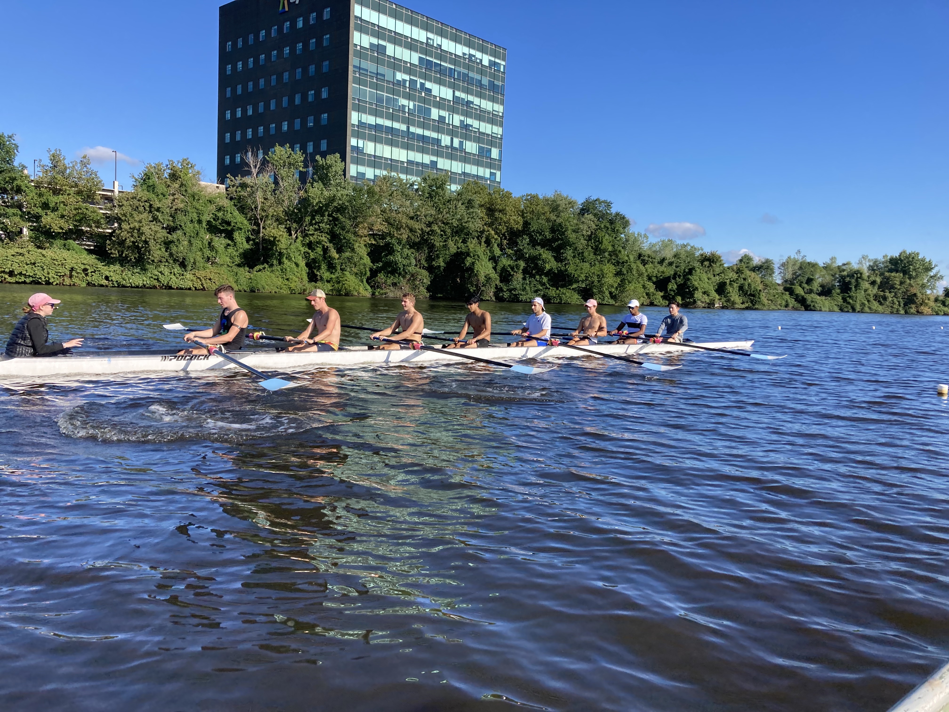 Caiti Levin'23 CREW TEAM water