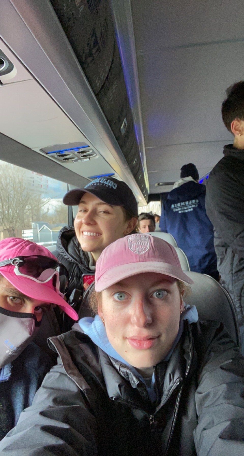 Caiti Levin'23 CREW BUS SHOT