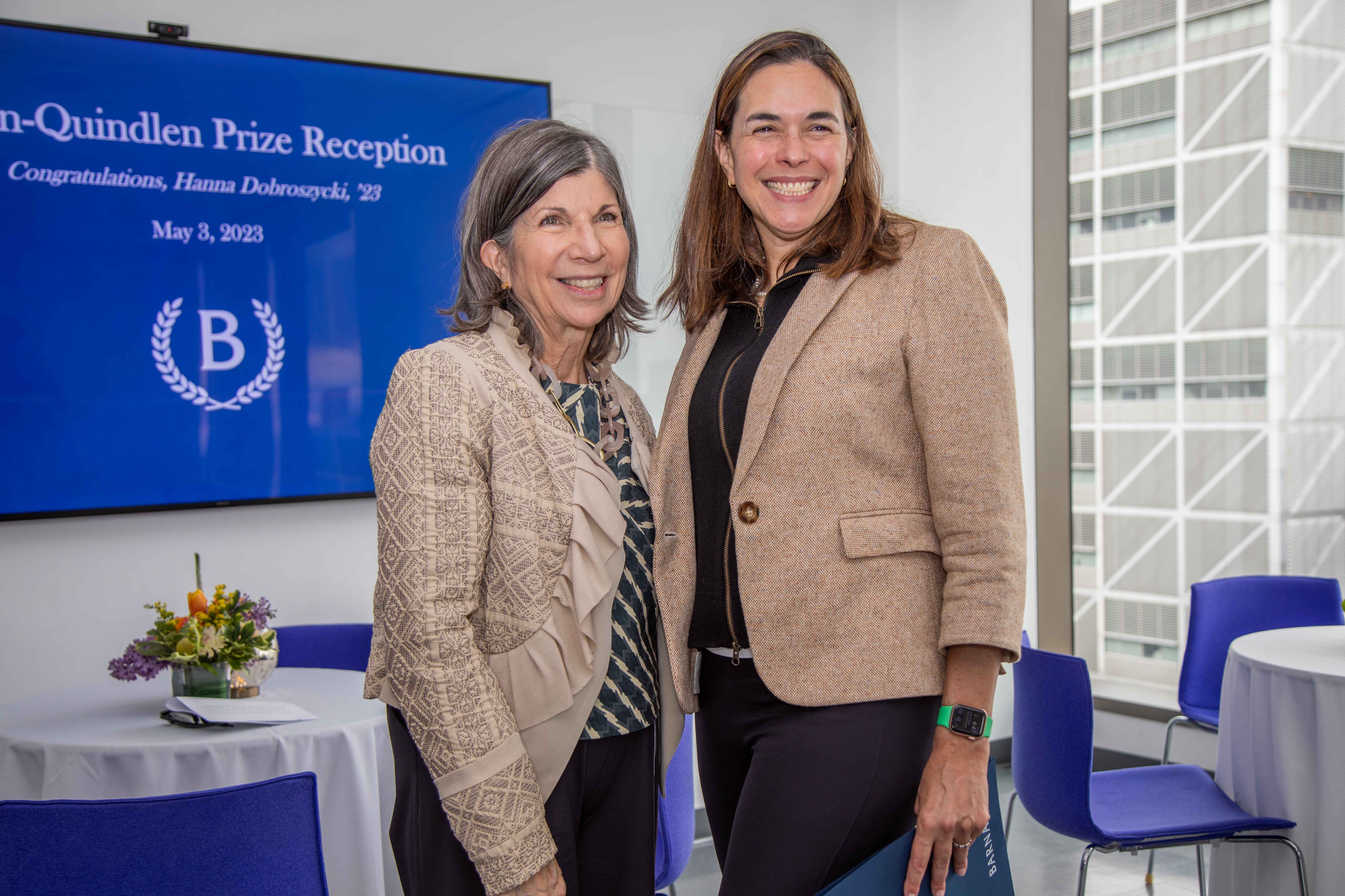 Sian and Anna Quindlen