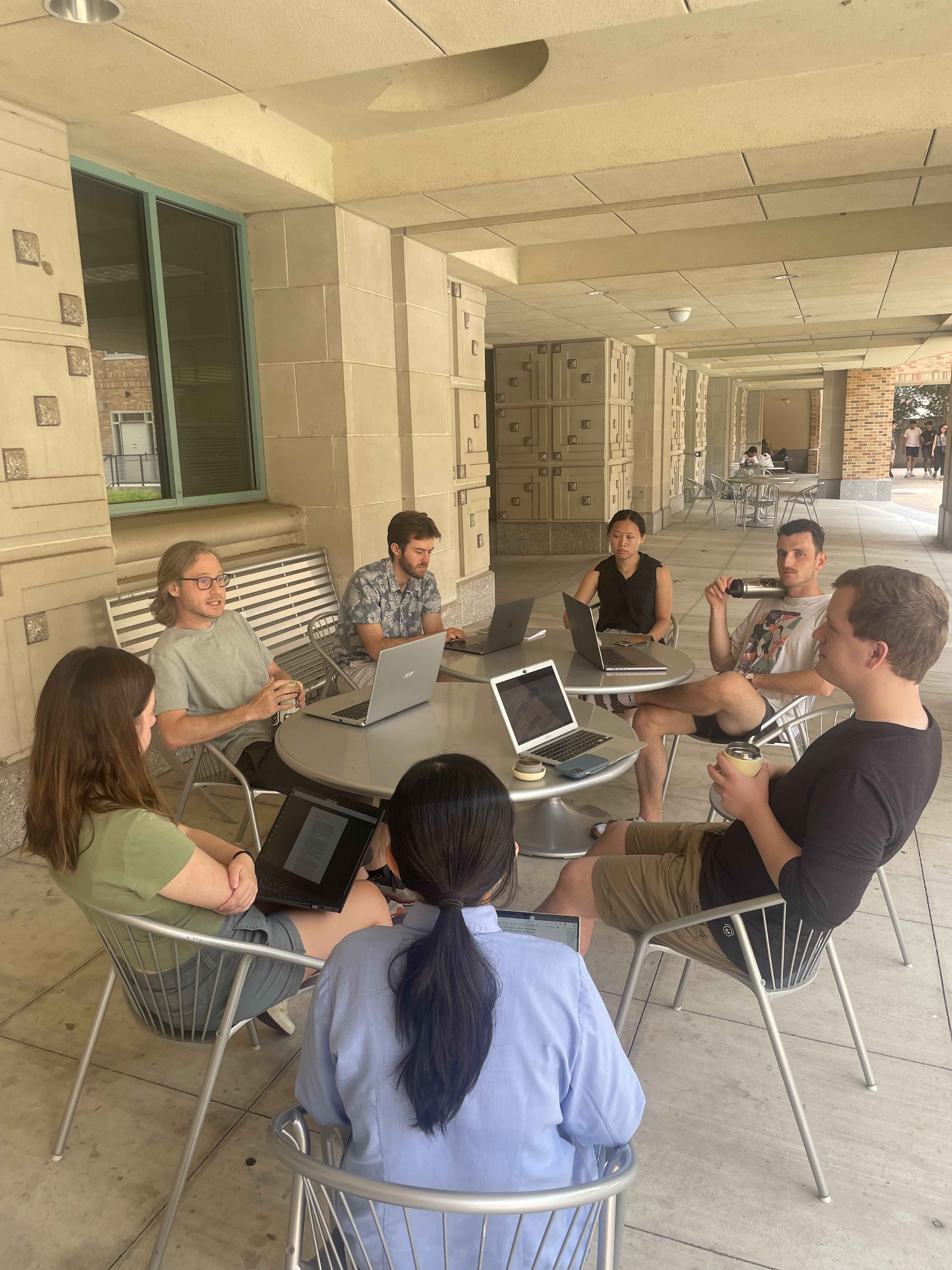 ‘Book Club’ meeting for reading textbook on natural language processing