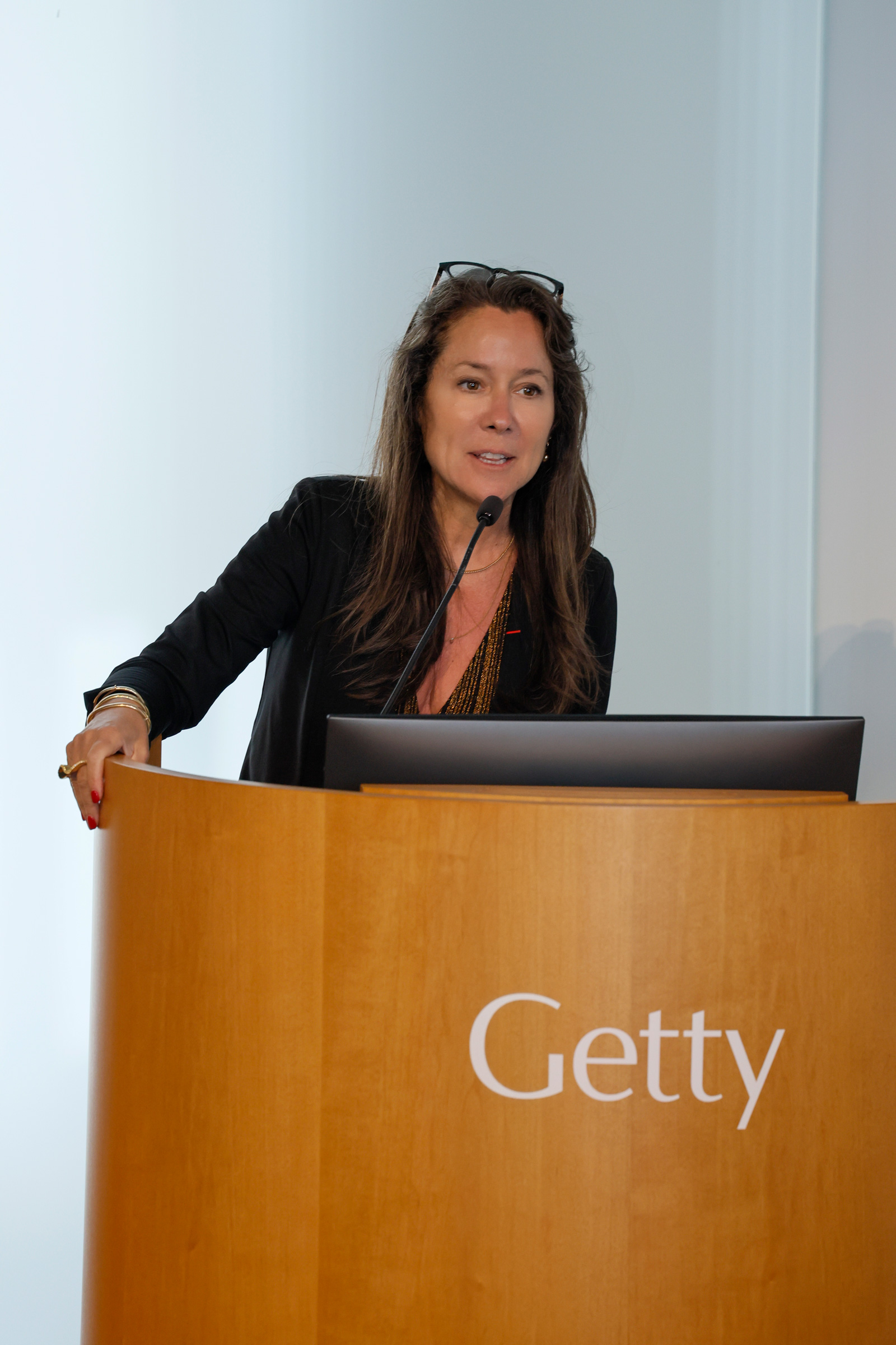 BOT.Katherine-Fleming at Getty podium