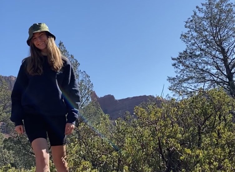 Avigail Greenberg '25 on hike