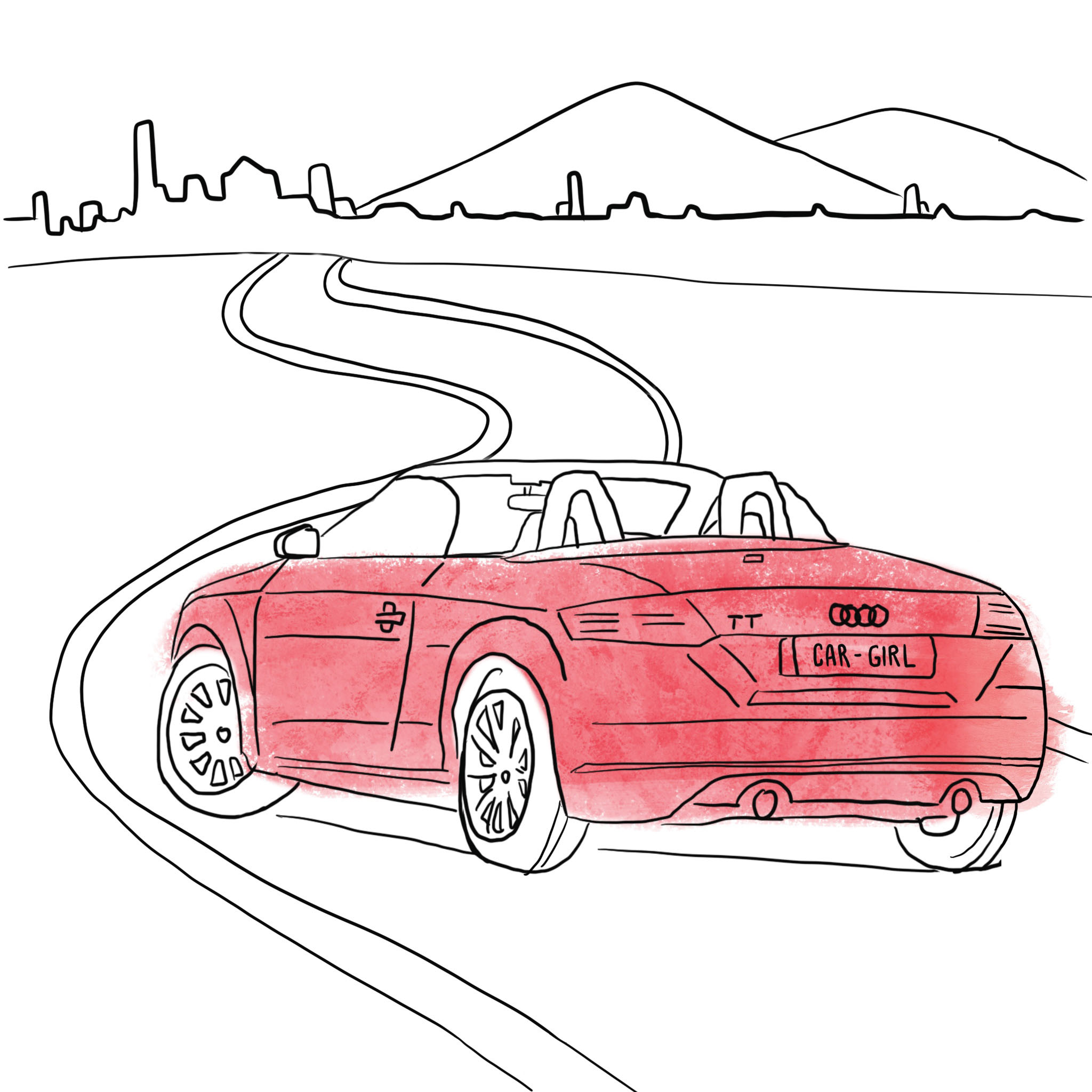 Illustration of a car