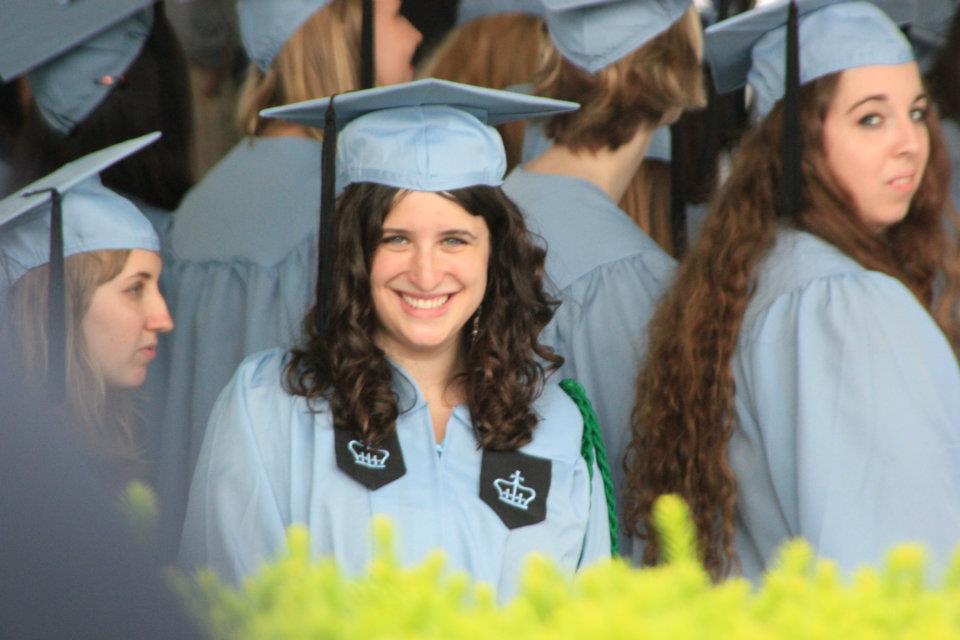 Lederman at Commencement, in 2012.