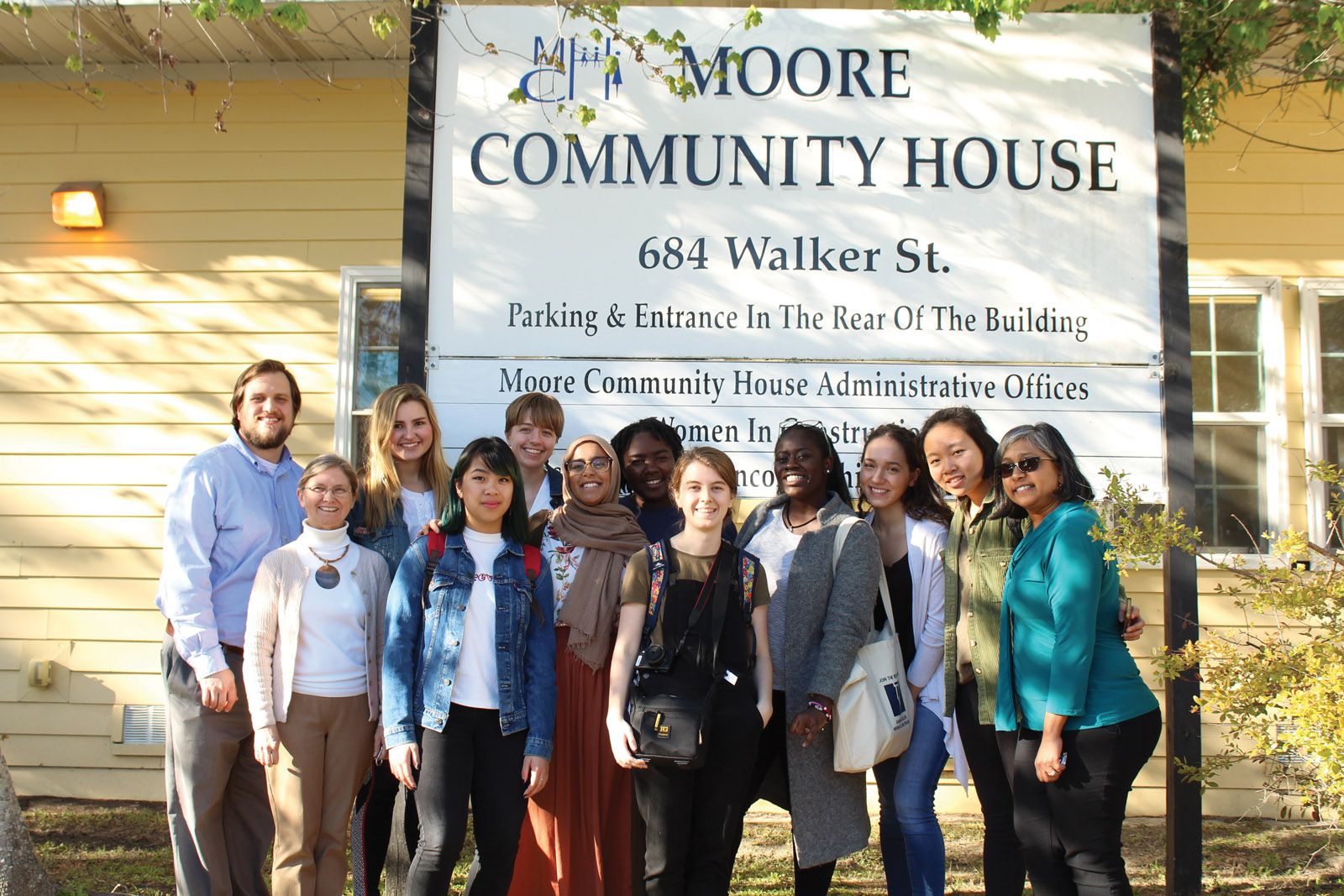 Prof. Nadasan's class in Mississippi