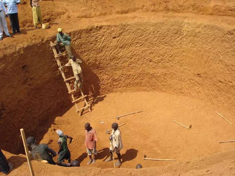 Constructing Water Reservoir